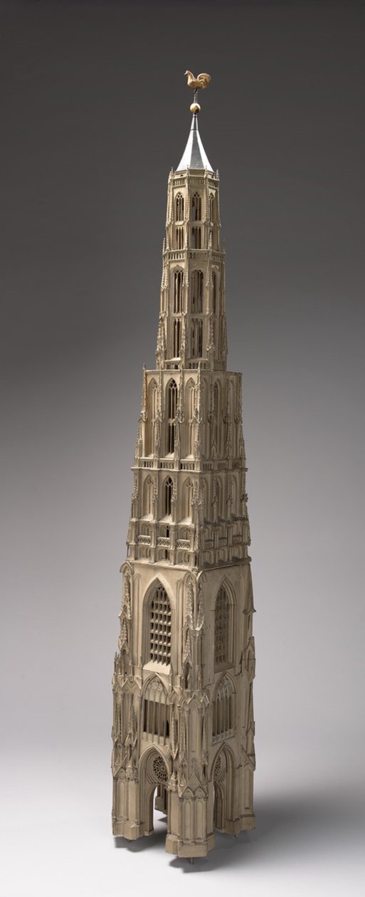 Model nedokončené věže Nieuwe Kerk od Jacob van Campen