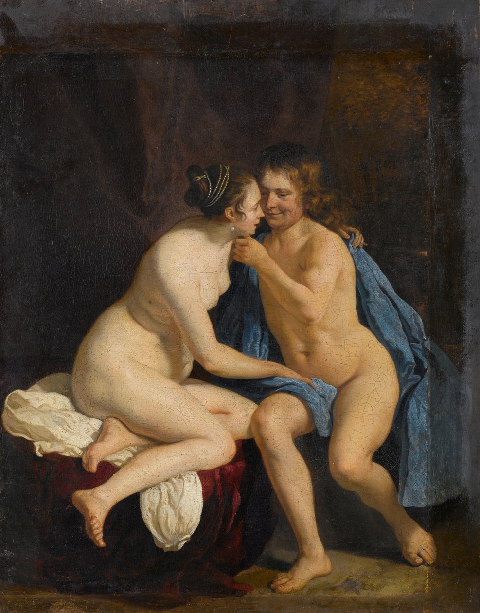 Milenci od Jacob van Loo (attributed to)