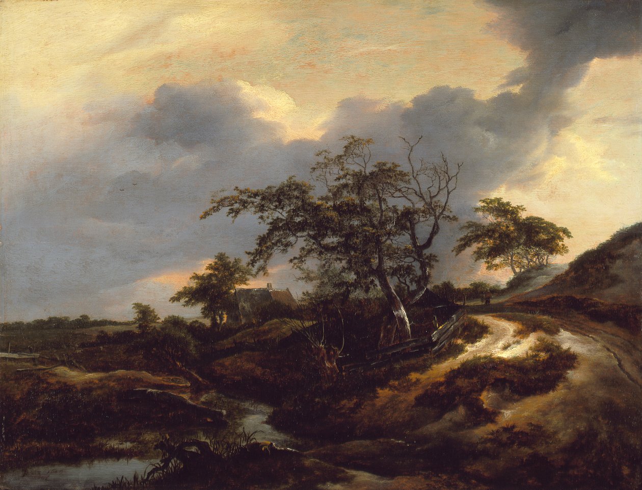 Krajina s dunami od Jacob van Ruisdael