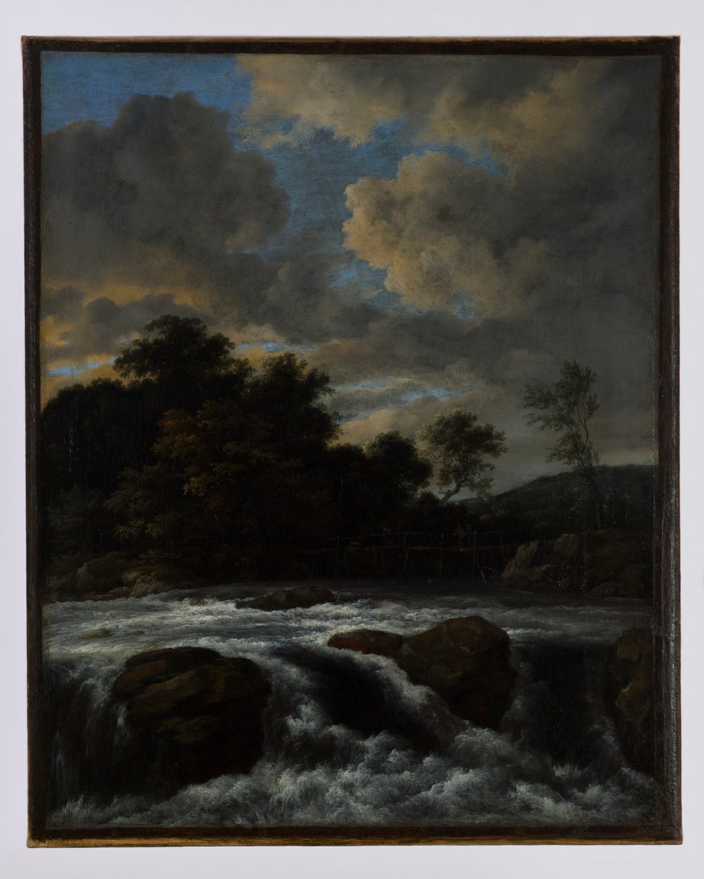 Krajina s vodopádem od Jacob van Ruisdael