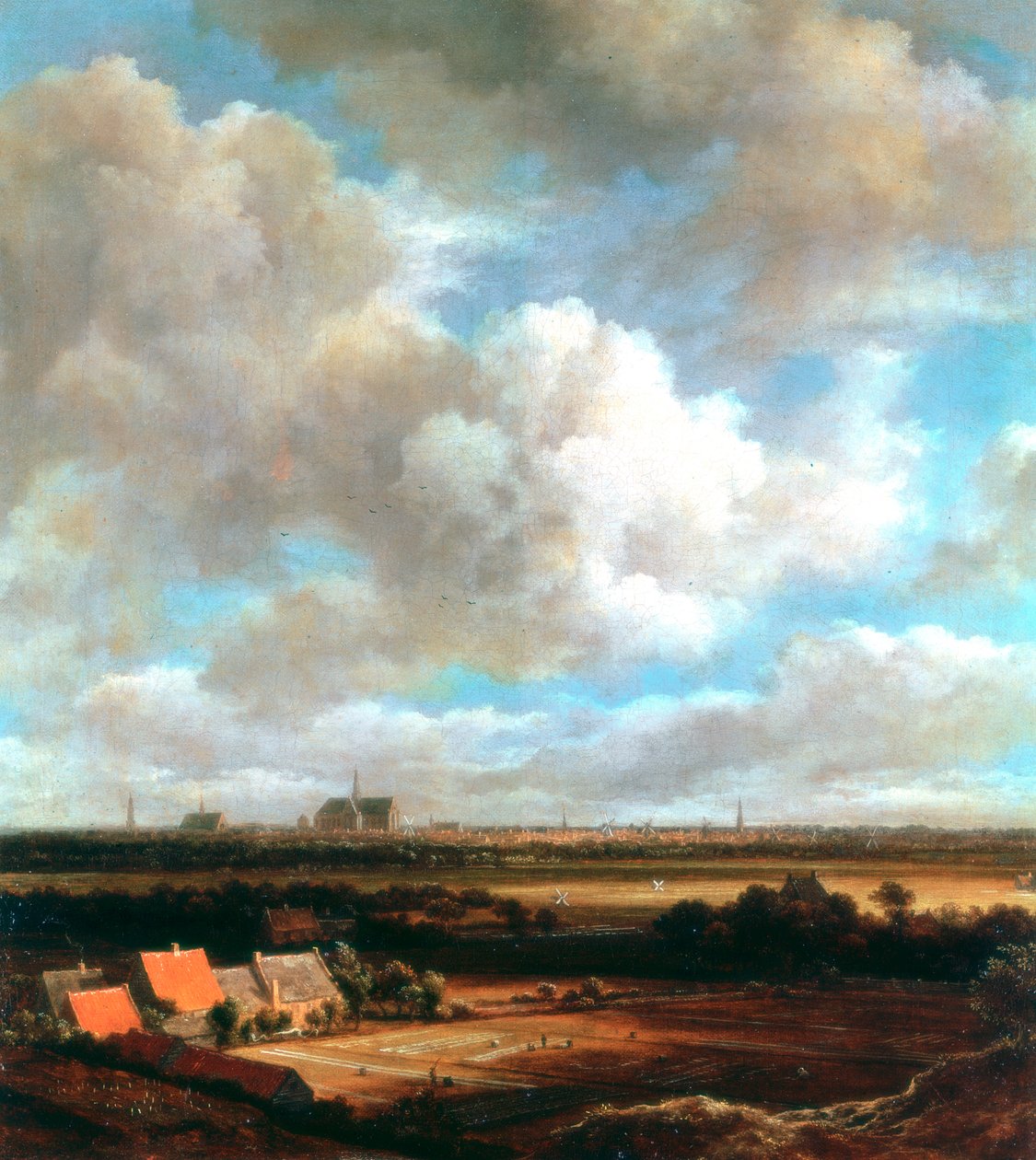 Pohled na Haarlem, 1670 od Jacob van Ruisdael