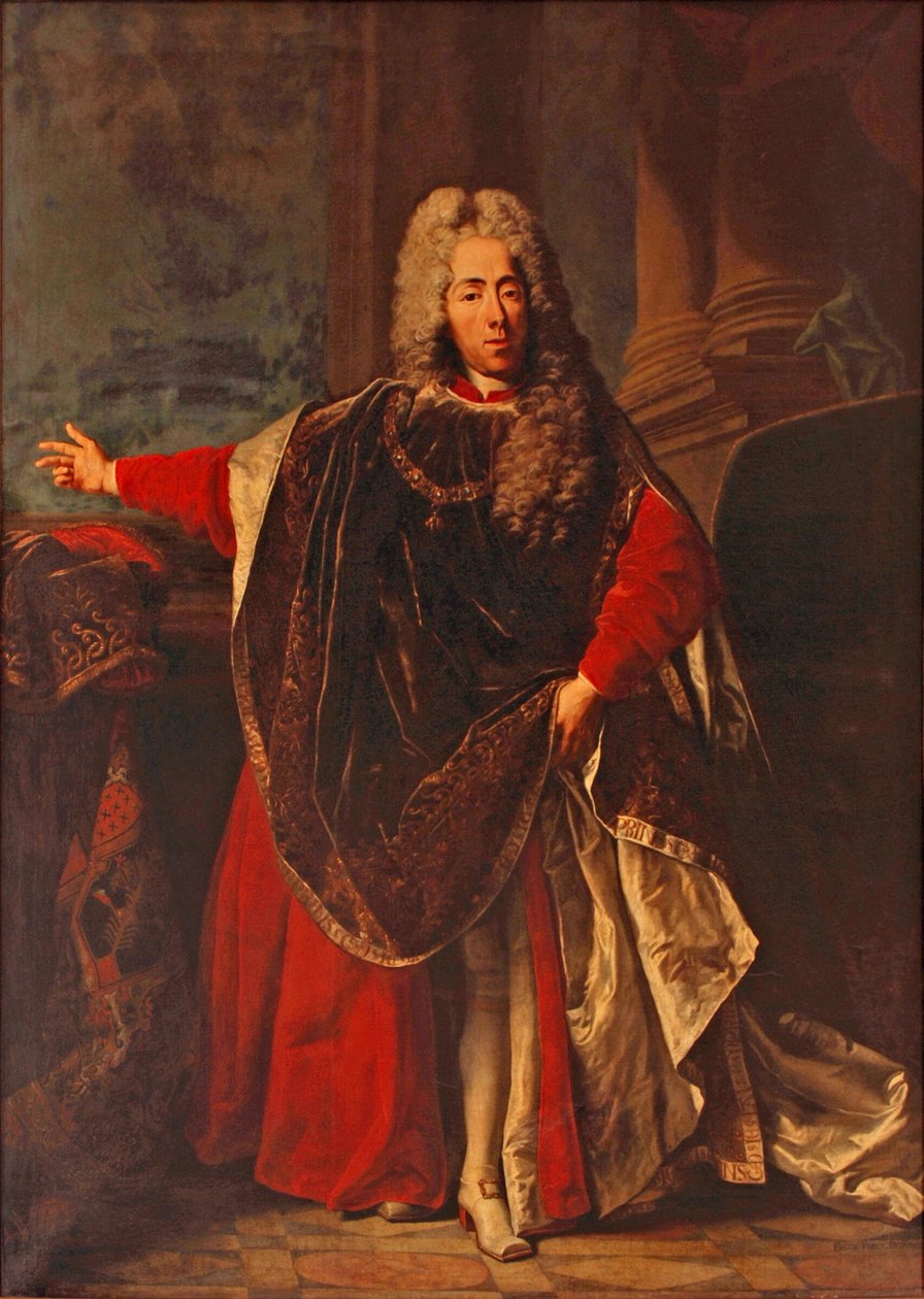 Evžen Savojský v regáliích Zlatého rouna Jacob van Schuppen od Jacob van Schuppen