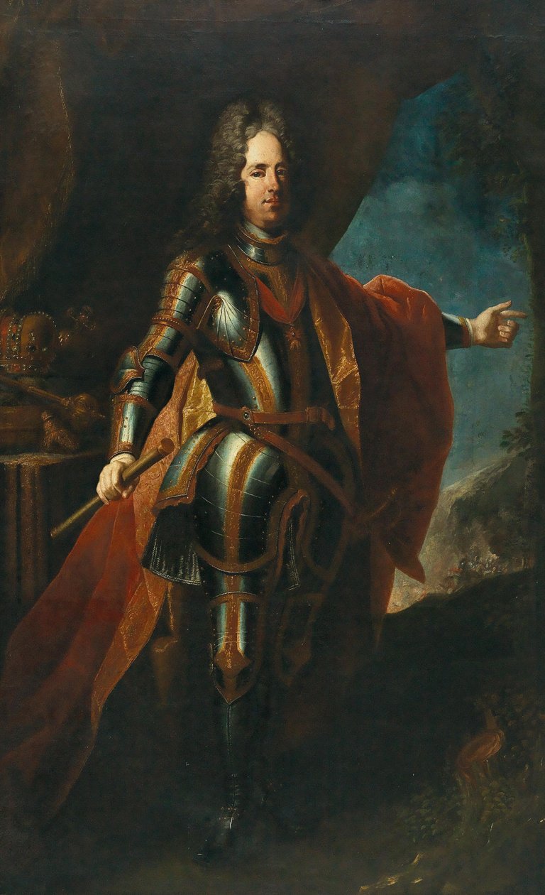 Portrét Karla VI 1685-1740, císař Svaté říše římské. od Jacob van Schuppen