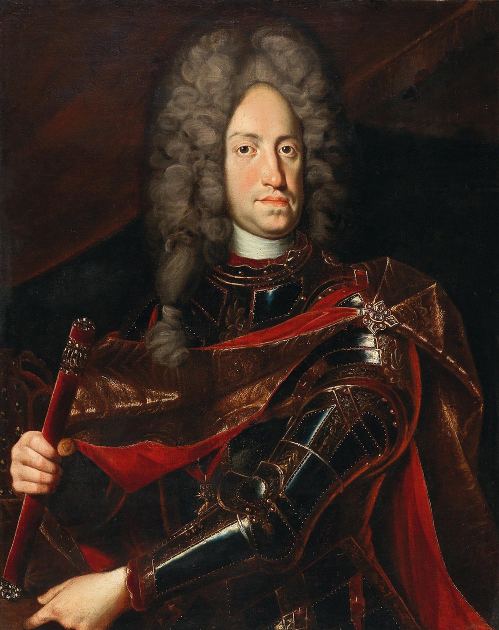 Portrét Karla VI 1685-1740, císař Svaté říše římské. od Jacob van Schuppen