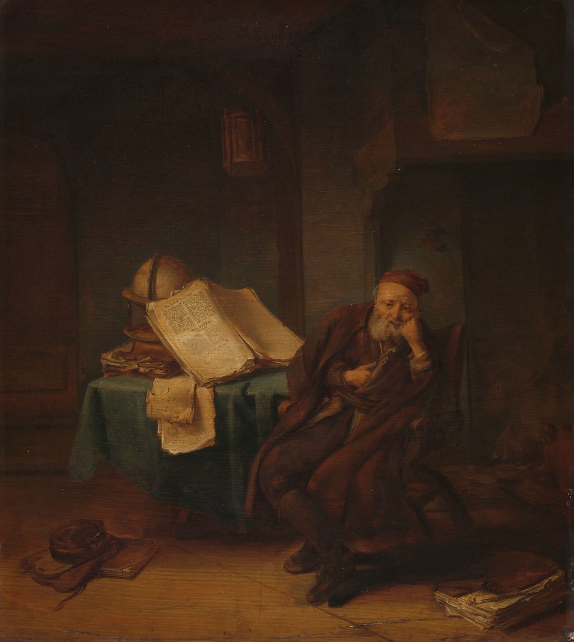 Filozof ve své studii od Jacob van Spreeuwen