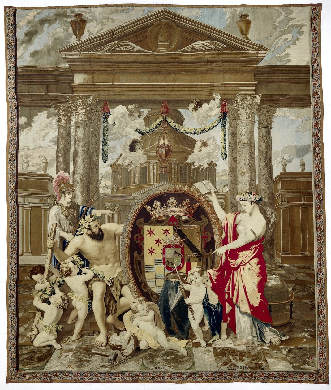 Erb hraběte z Monterey od Jacob van der Borcht (I)
