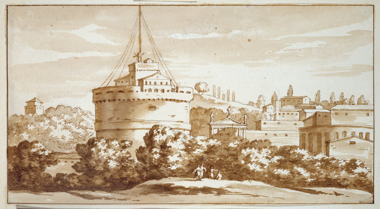 Hrad St Angelo od Jacob van der Ulft