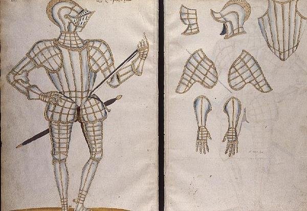 Brnění pro sira Christophera Hattona, 1589 od Jacobe Halder