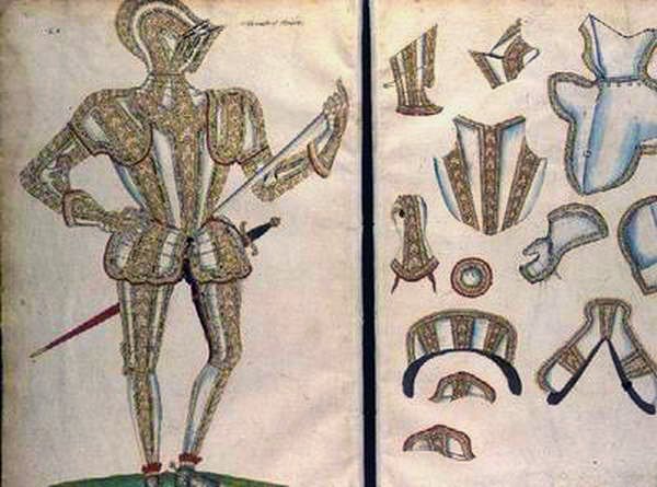 Oblek brnění pro hraběte ze Sussexu, 1589 od Jacobe Halder
