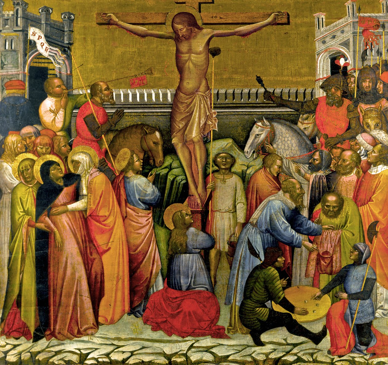 Ukřižování od Jacobello del Fiore