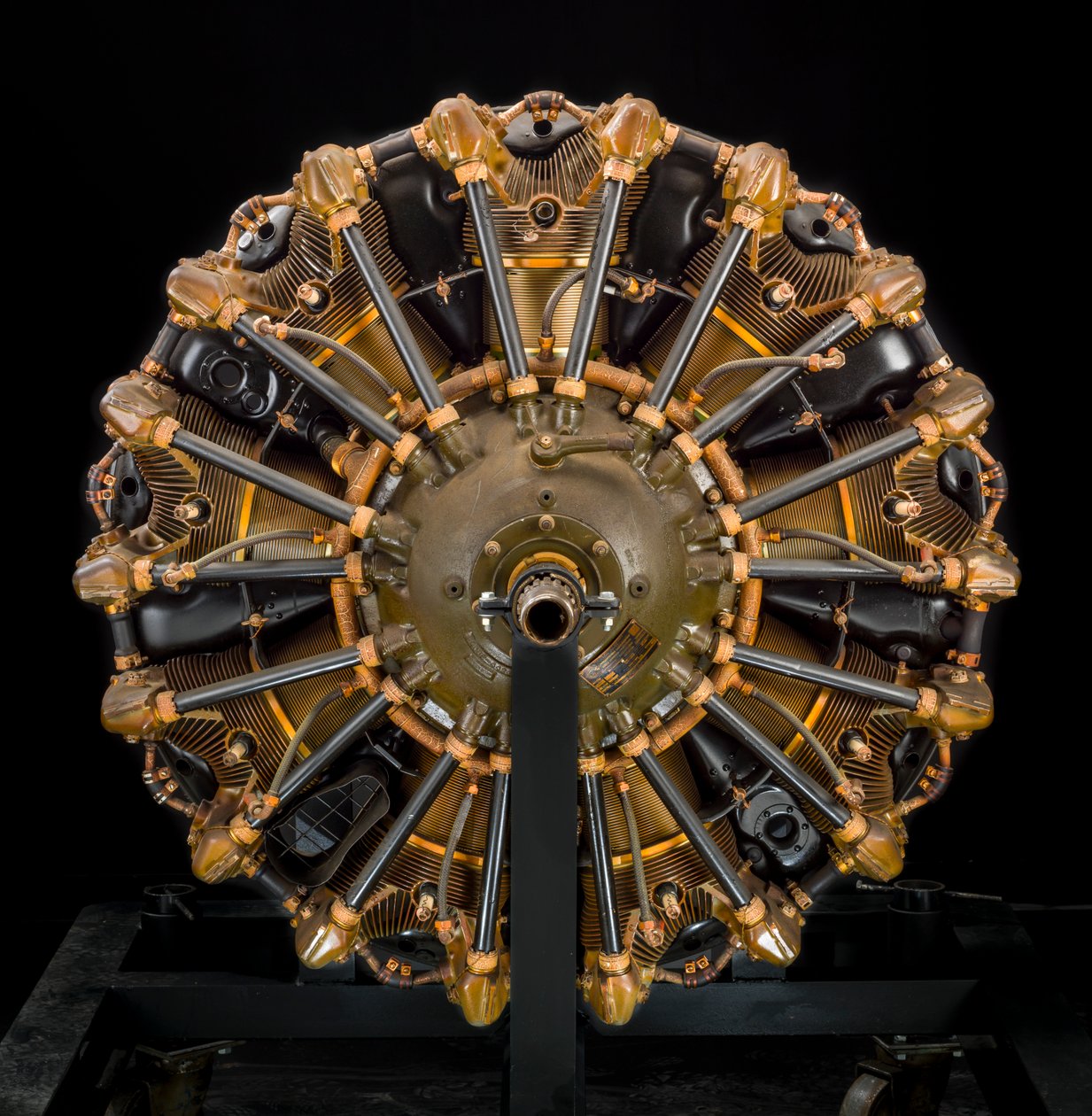 Jacobs Pratt & Whitney Wasp Jr. R-985-AN5, radiální 9 motor, ca. 1940. od Jacobs Aircraft Engine Company