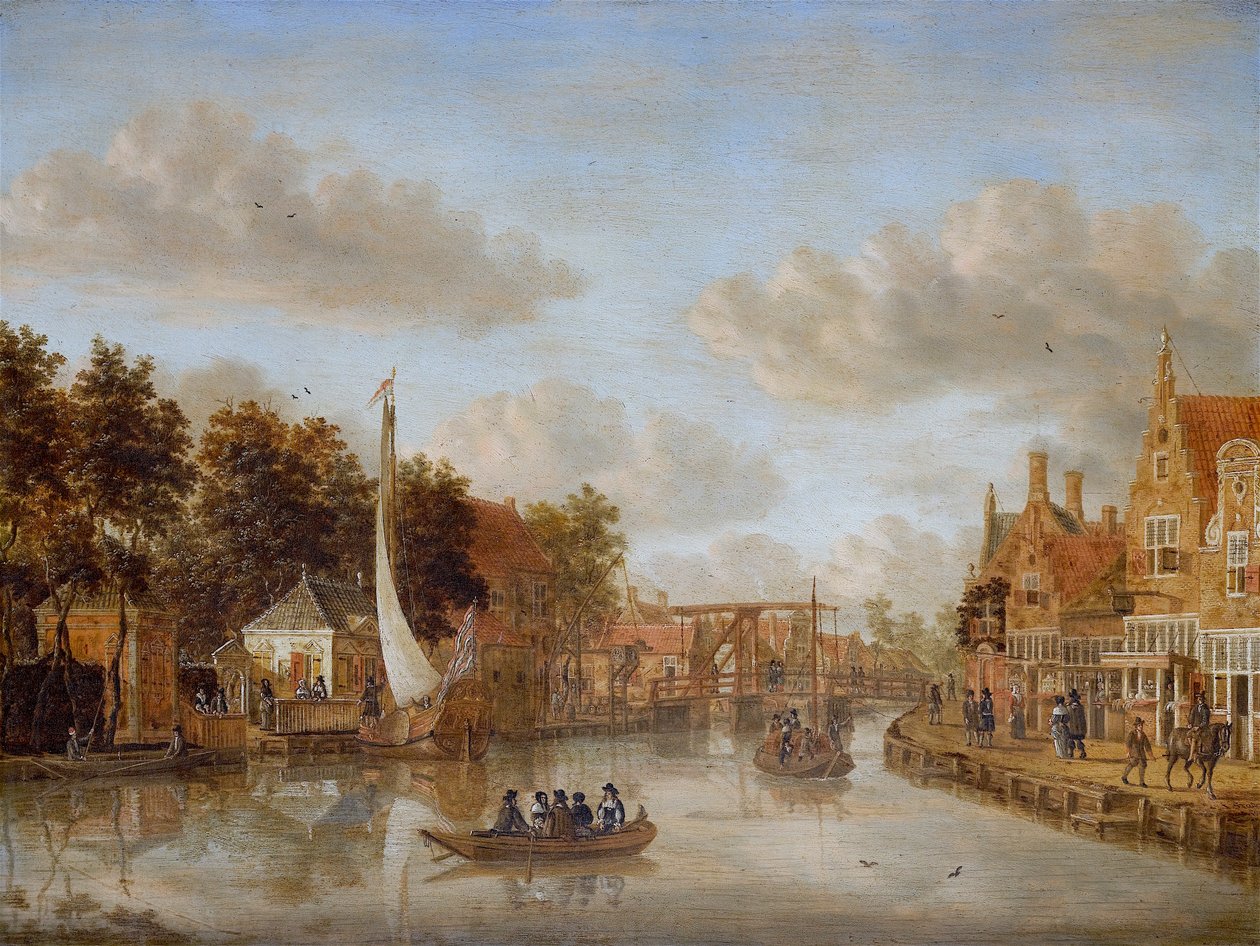 Amsterdam, Pohled na přístřešek od Jacobus Storck