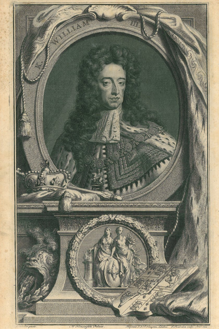 Vilém III od Jacobus Houbracken