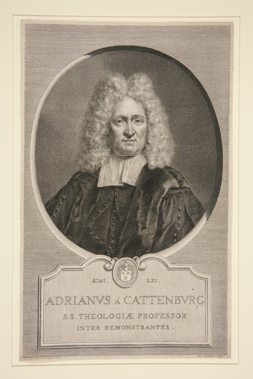 Adrianus z Cattenburgu od Jacobus Houbraken