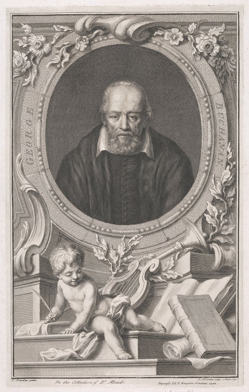 George Buchanan od Jacobus Houbraken