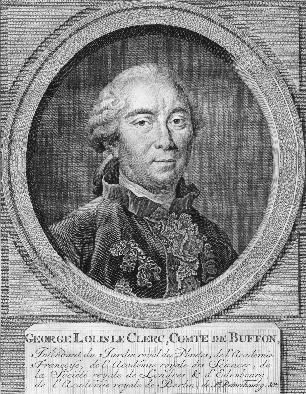 George Louis Le Clerc, hrabě De Buffon, 1774. od Jacobus Houbraken