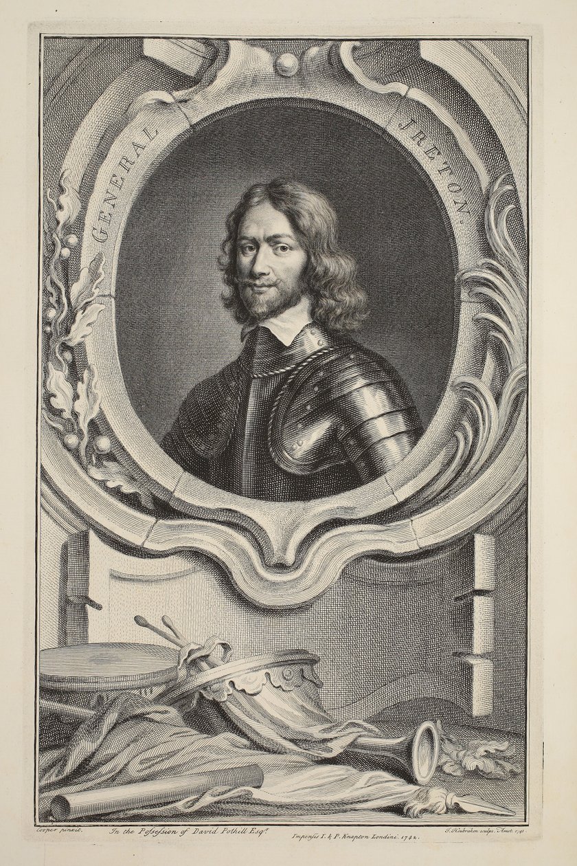 Portrét generála Iretona, ilustrace z 