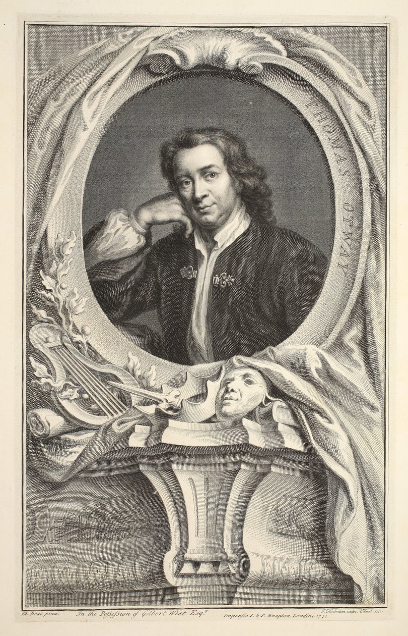 Portrét Thomase Otwaye, ilustrace z 