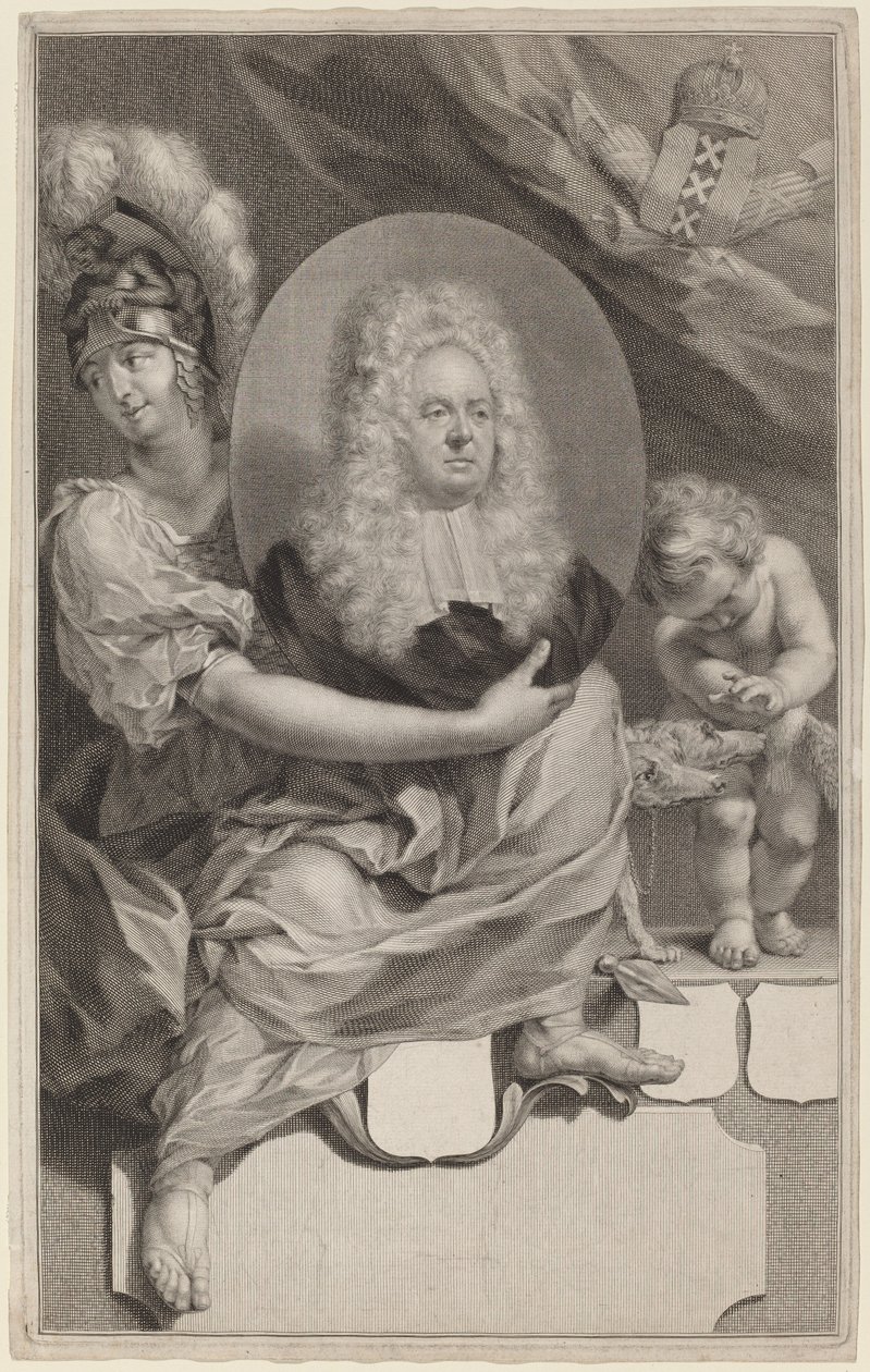 Jan Šestý od Jacobus Houbraken, after Jan Wandelaar