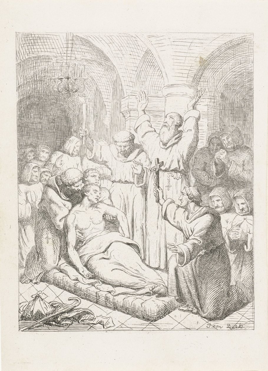 Smrt Tidda Winnengy od Jacobus van Dijck