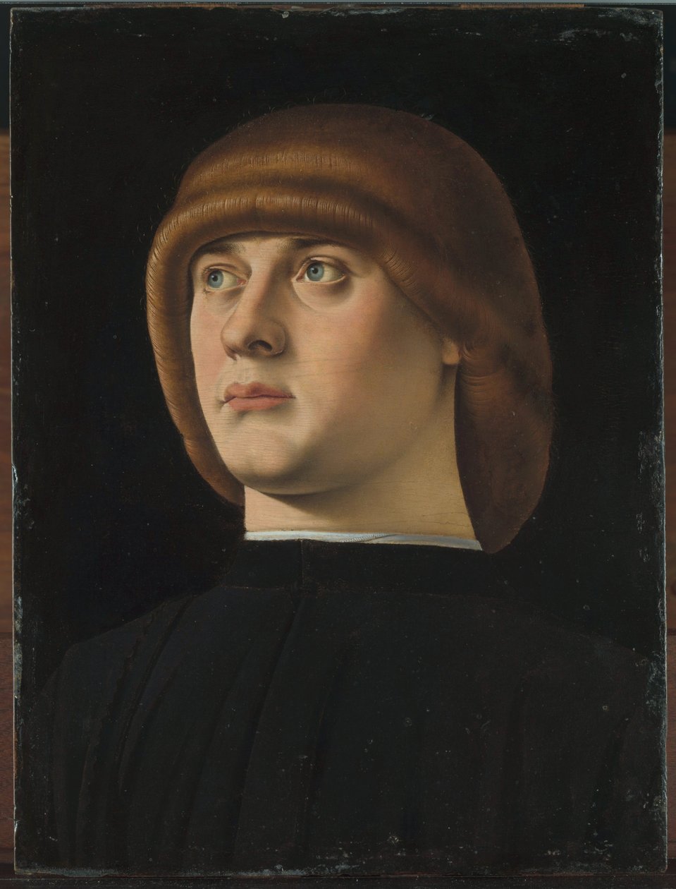 Portrét mladého muže od Jacometto Veneziano