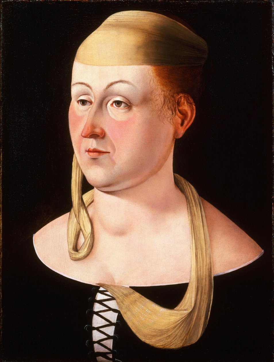 Italsky: Ritratto di donna Portrét dámy od Jacometto Veneziano