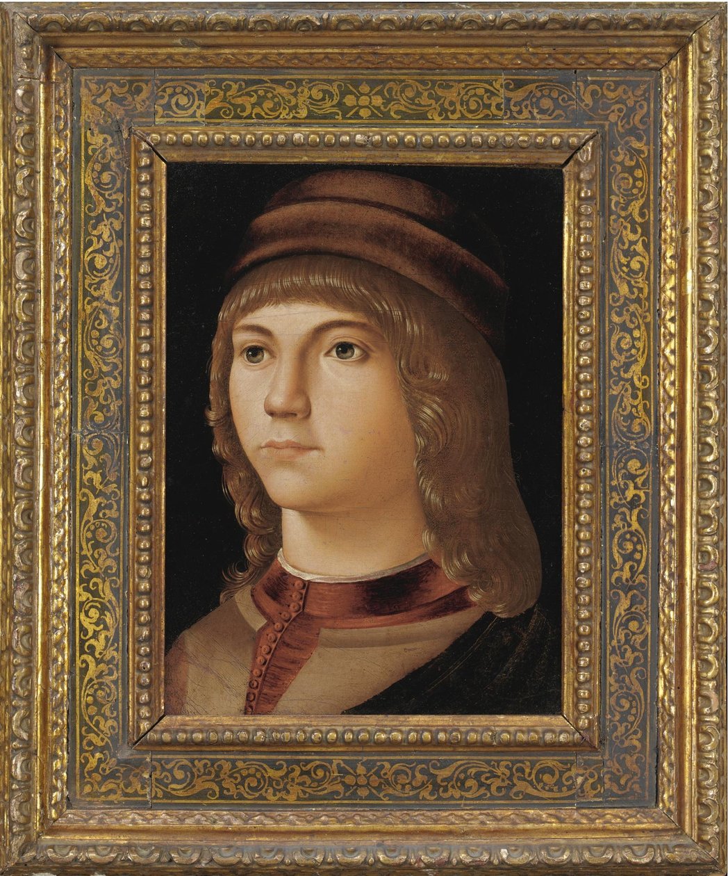 Portrét mladého muže od Jacometto Veneziano