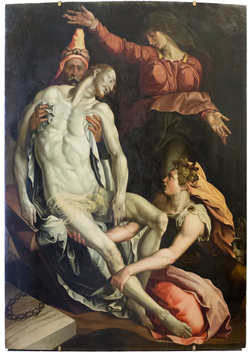 Pohřbení Krista od Jacopino del Conte