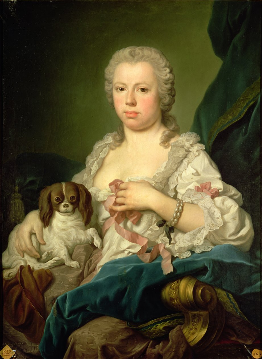 Maria-Barbara de Braganza († 1758) od Jacopo Amigoni