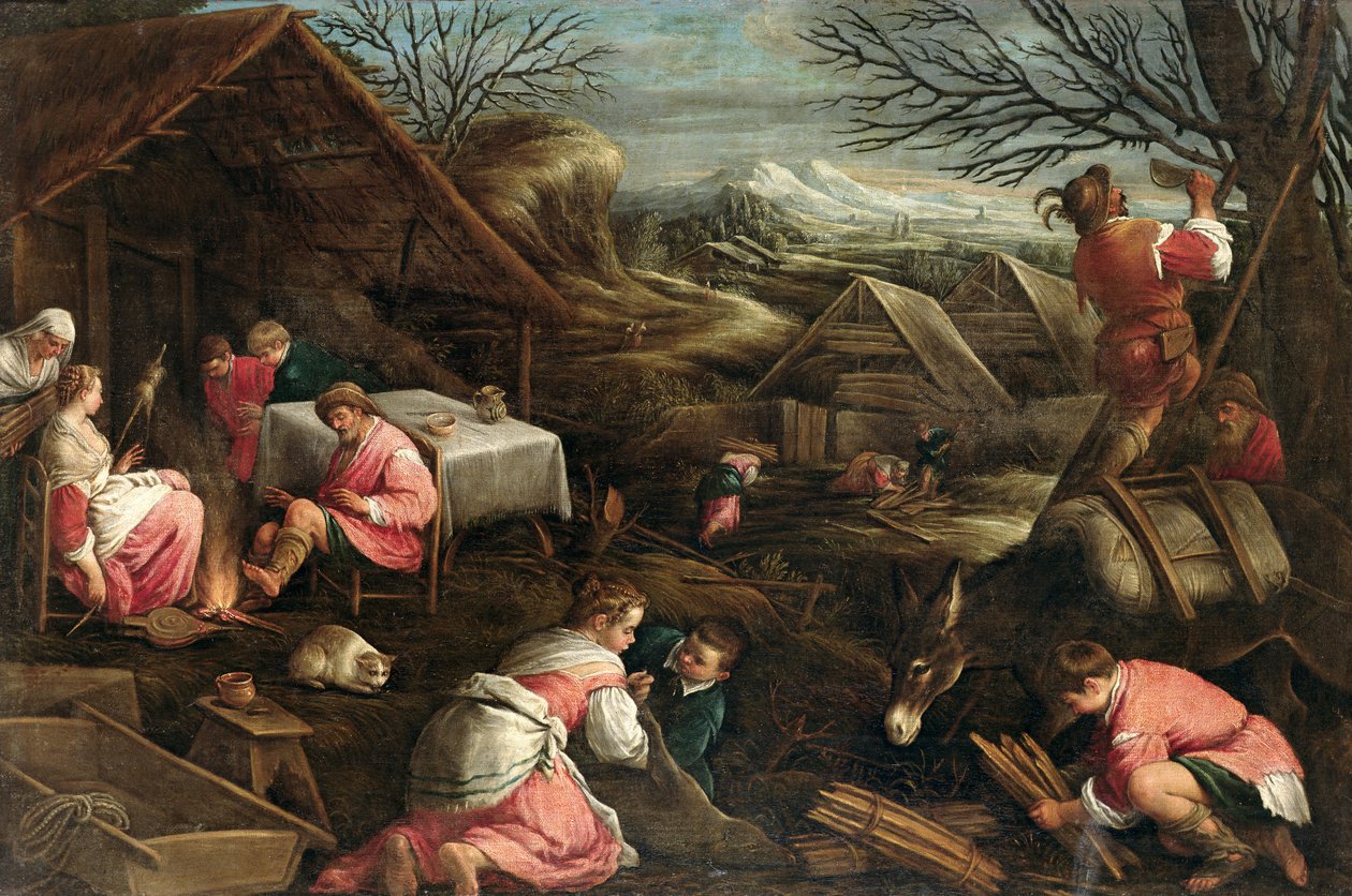 Zimní od Jacopo Bassano