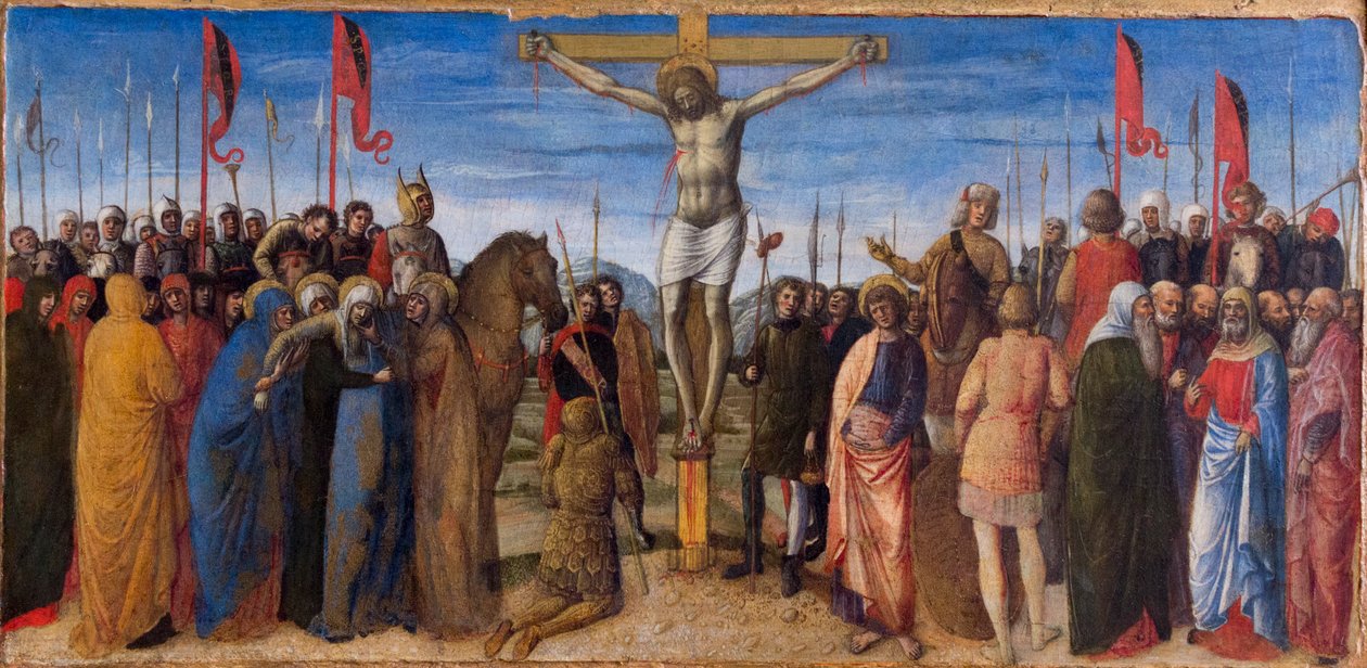 Ukřižování od Jacopo Bellini
