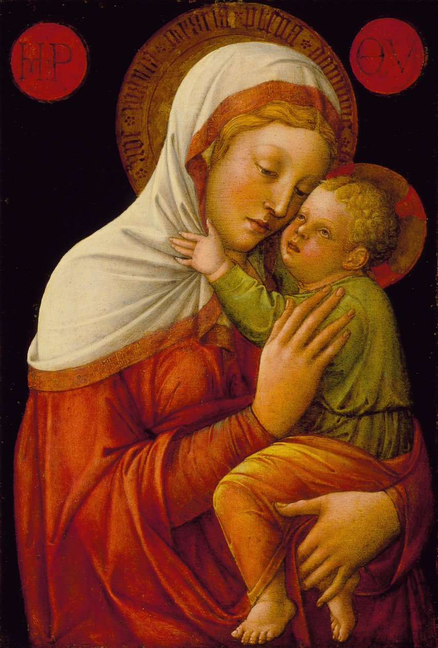 Madona s dítětem, kolem roku 1465 od Jacopo Bellini