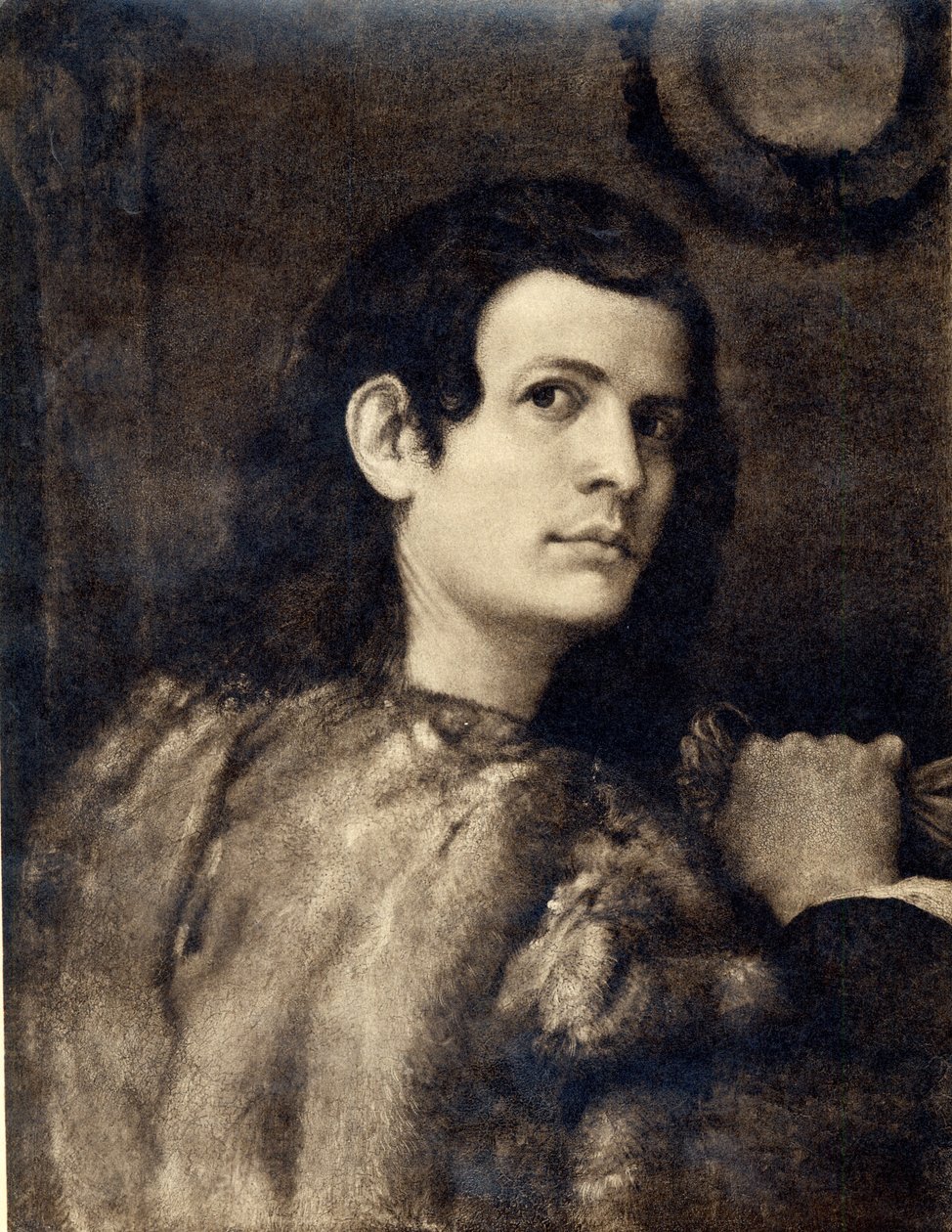 Autoportrét od Jacopo Palma