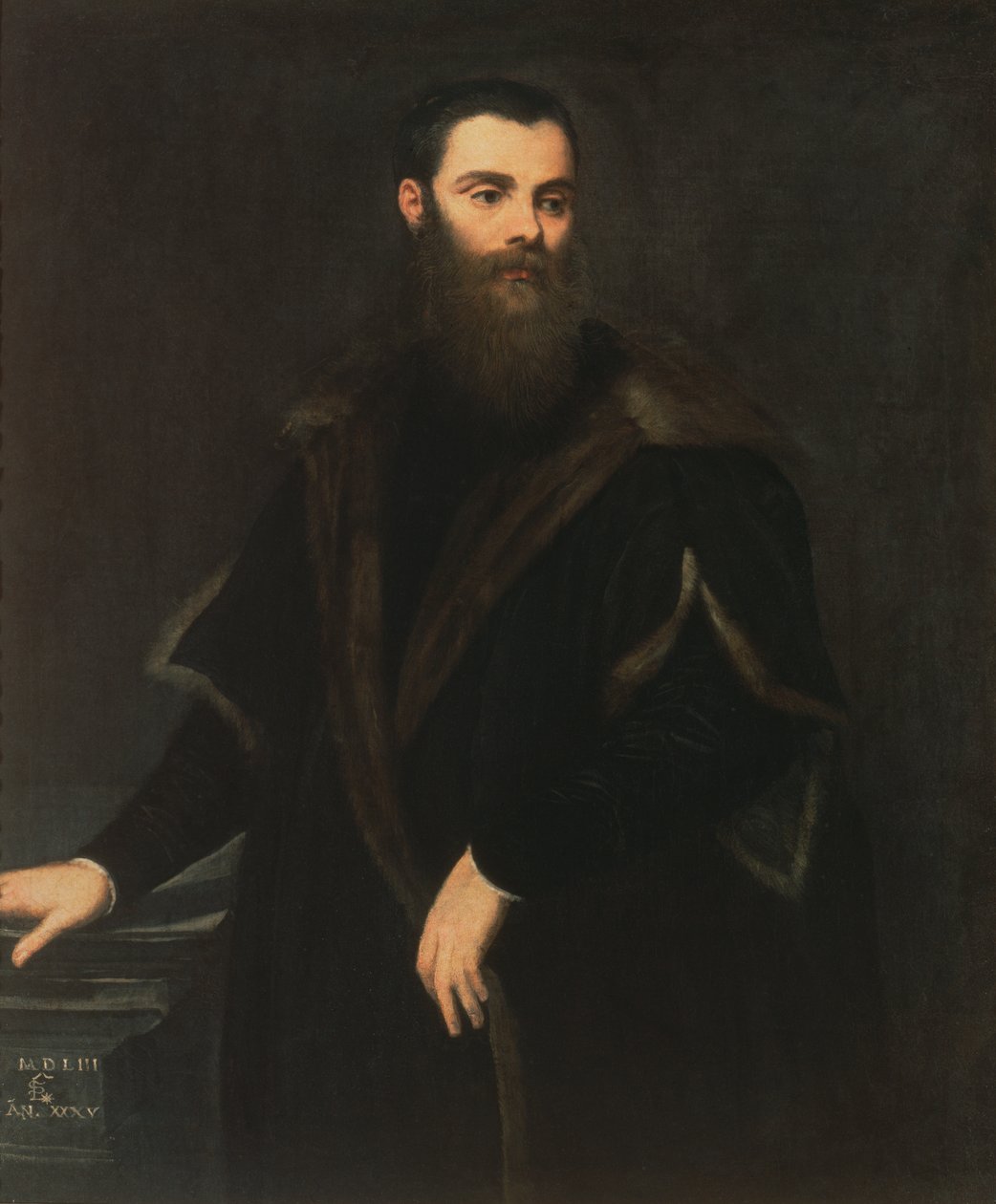 Lorenzo Soranzo (1519-75), 35 let, 1553 od Jacopo Robusti Tintoretto