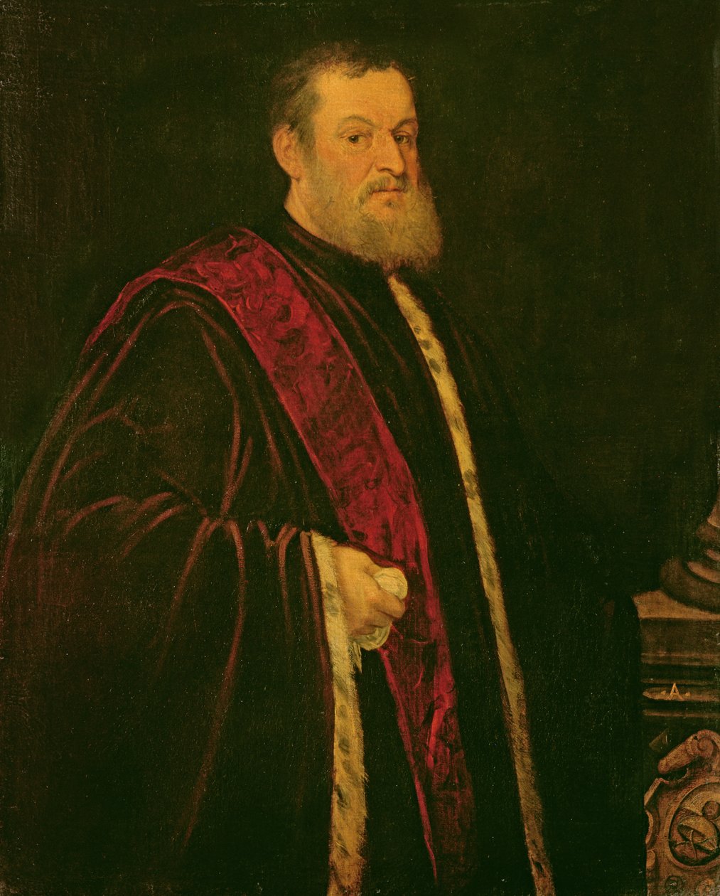 Portrét Andrea Cappello od Jacopo Robusti Tintoretto