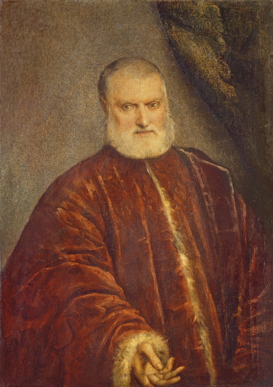 Portrét Antonia Cappella od Jacopo Robusti Tintoretto
