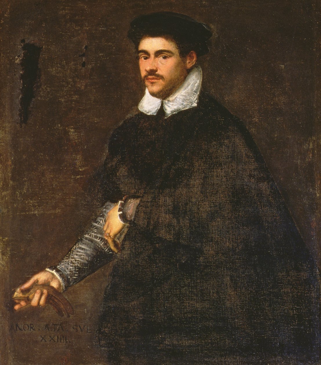 Portrét mladého muže od Jacopo Robusti Tintoretto