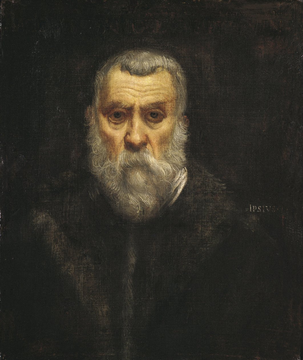 Autoportrét od Jacopo Robusti Tintoretto