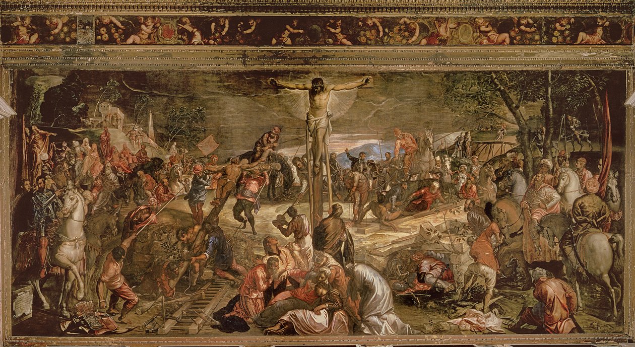 Ukřižování Krista, 1565 od Jacopo Robusti Tintoretto