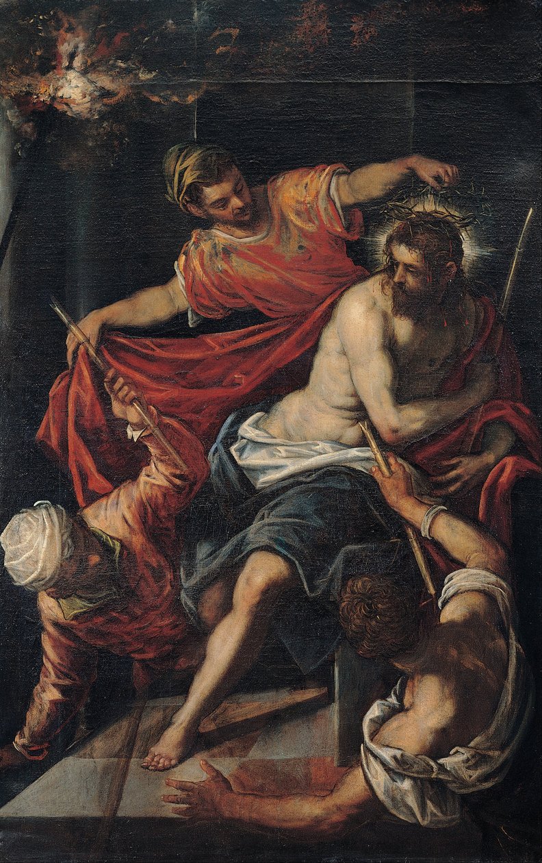 Bičování od Jacopo Robusti Tintoretto