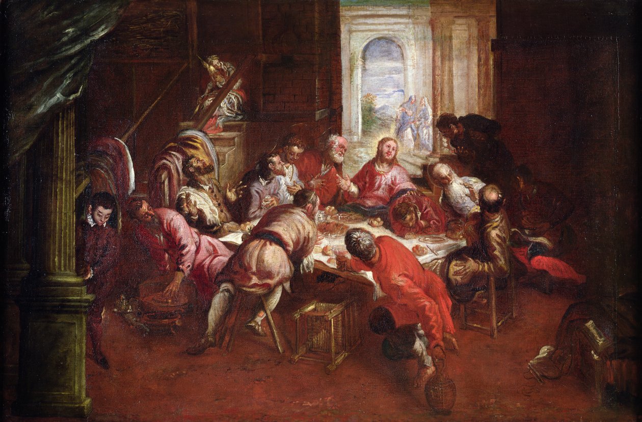 Poslední večeře od Jacopo Robusti Tintoretto