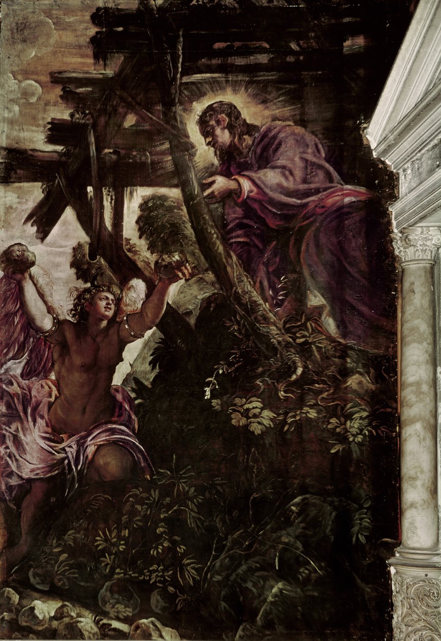 Pokušení Krista, kolem roku 1575 od Jacopo Robusti Tintoretto
