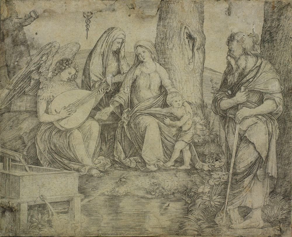 Svatá rodina od Jacopo de Barbari