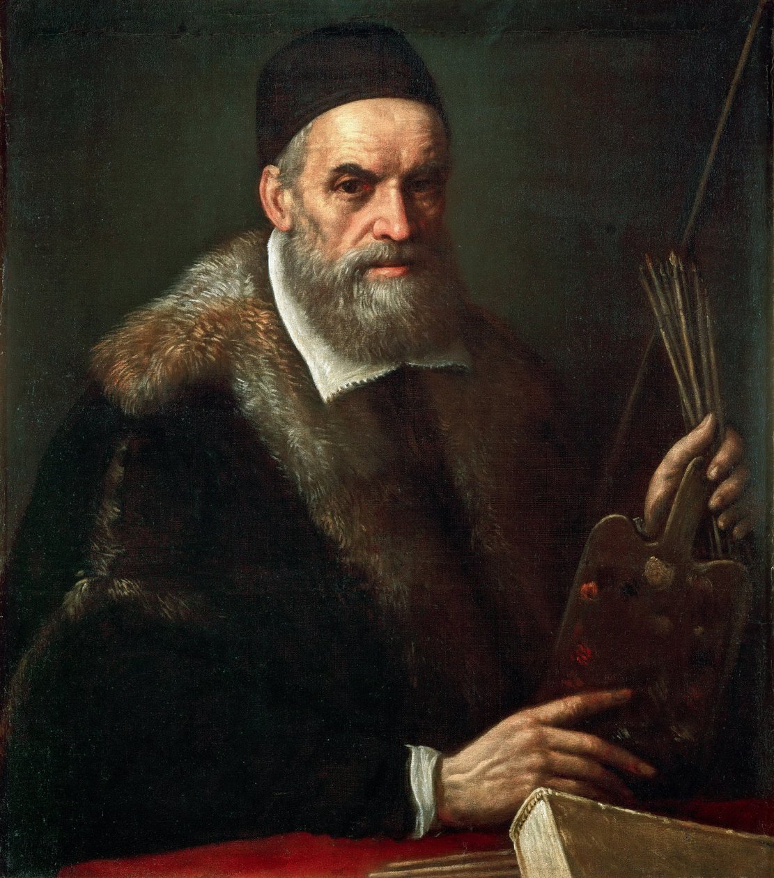 Baroko: Autoportrét par Bassano, Jacopo, starší (asi 1510-1592) od Jacopo Bassano
