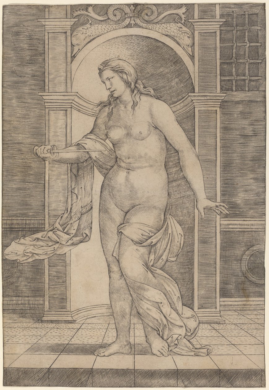 Lukrécie od Jacopo Francia