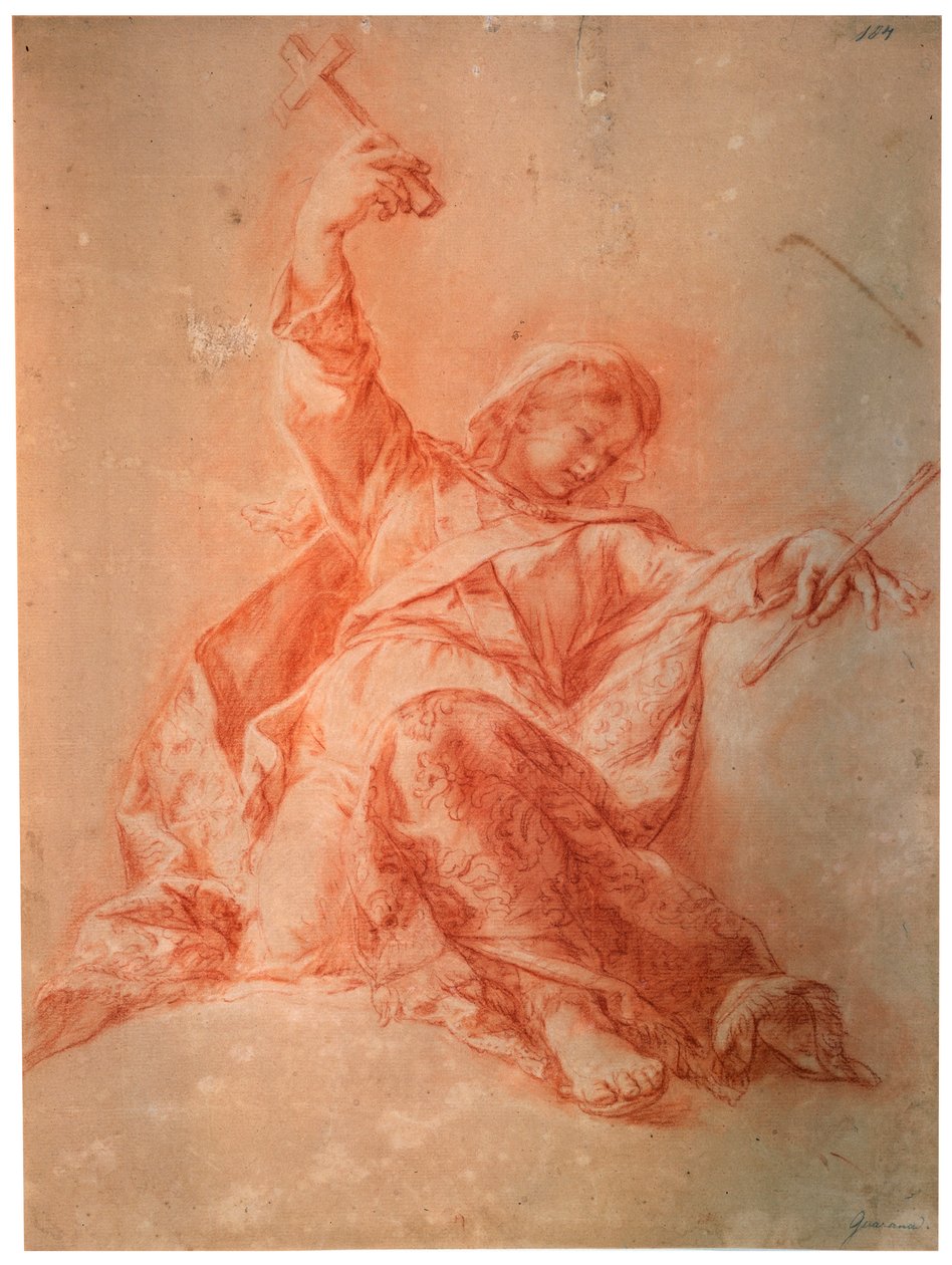 Alegorie víry, 18. století od Jacopo Guarana