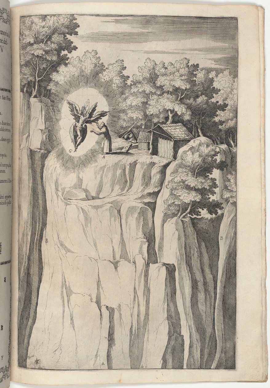 Stigmata svatého Františka [deska Y] od Jacopo Ligozzi