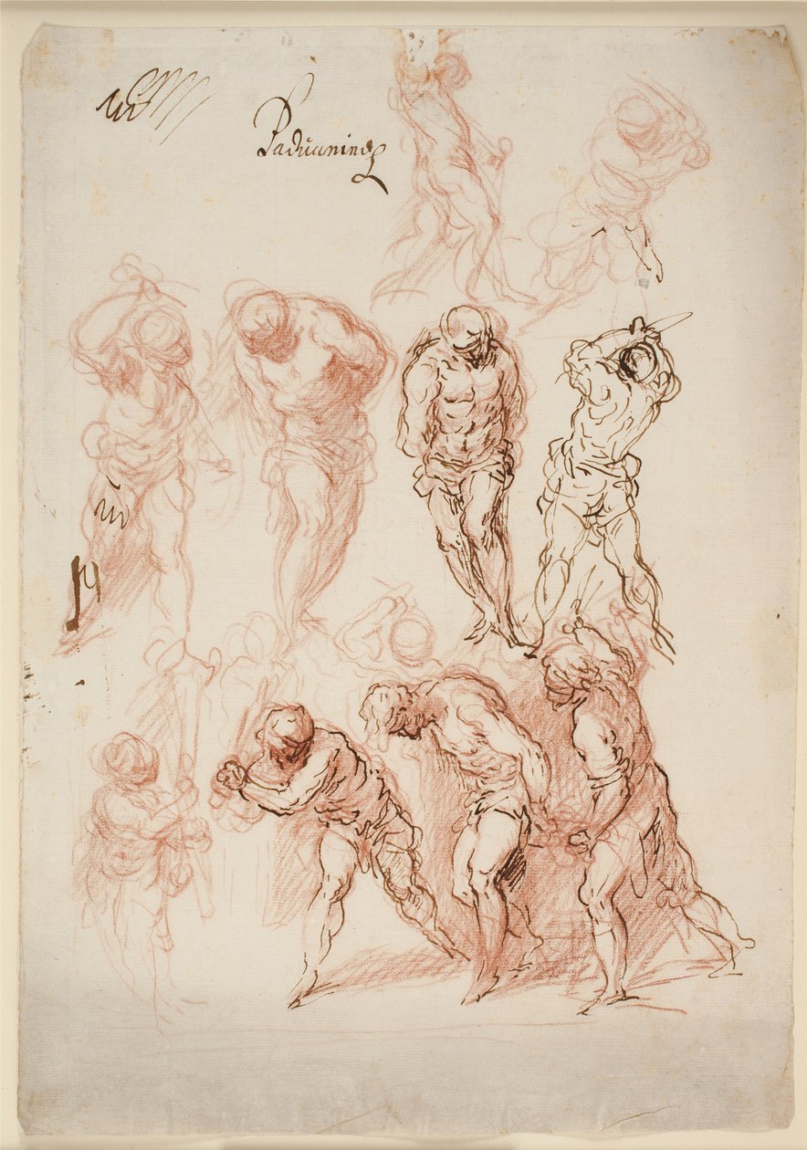 Studie pro bičování od Jacopo Palma