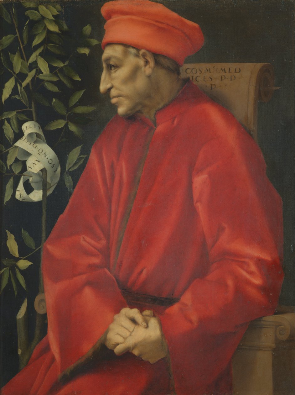 Cosimo de Medici (Starší), 1518 od Jacopo Pontormo