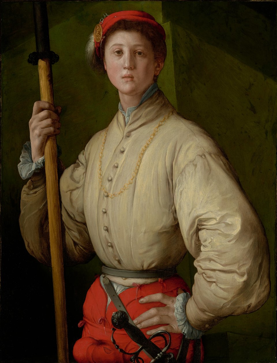 Portrét halapartníka (Francesco Guardi) od Jacopo Pontormo